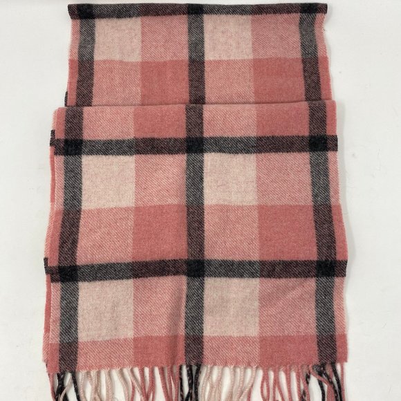 Phenix cashmere 100% Cashmere Plaid Scarf! - Picture 3 of 7